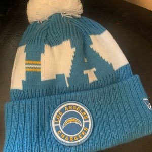 New Era LA Chargers beanie.